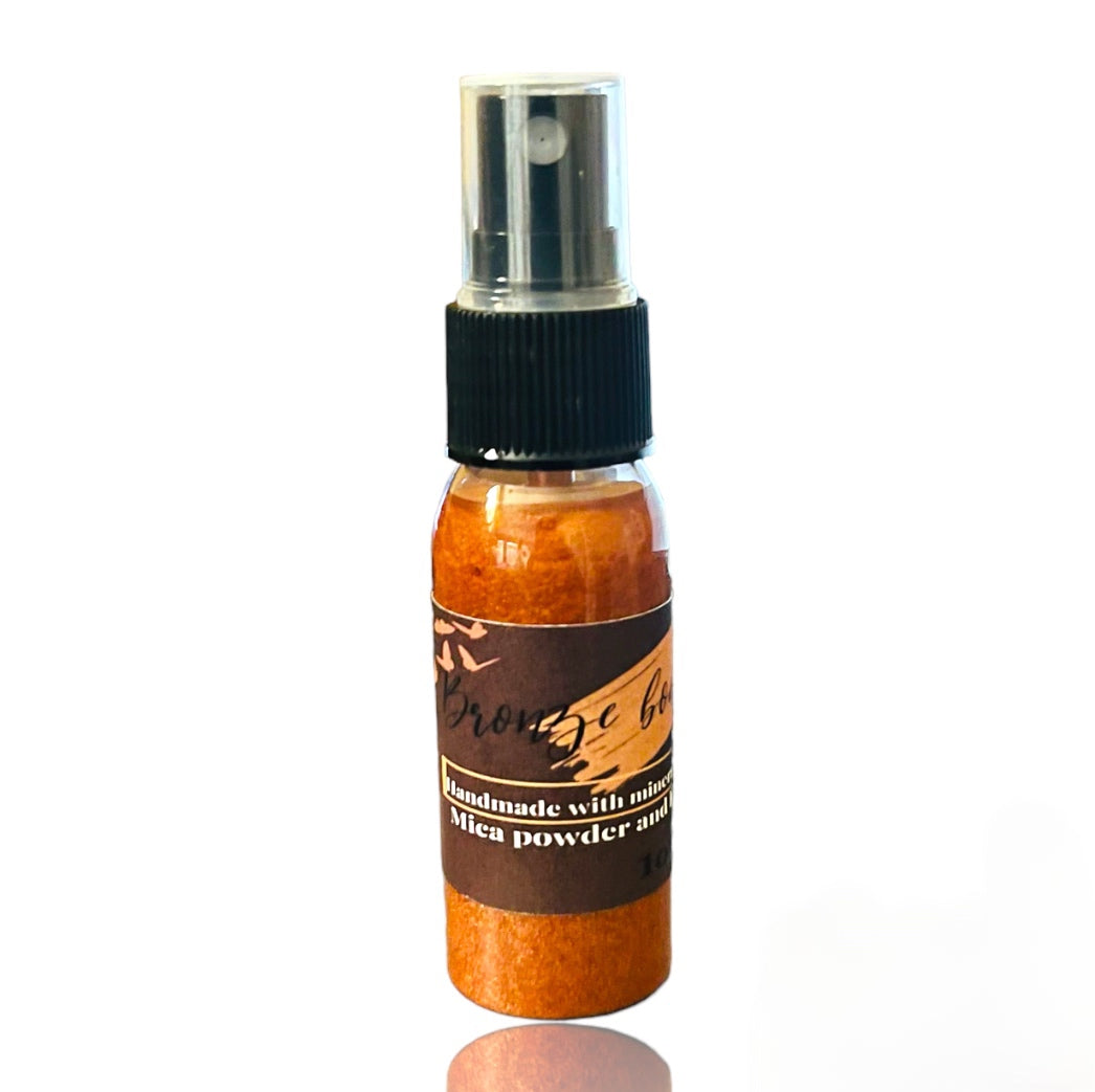 Bronze body mist