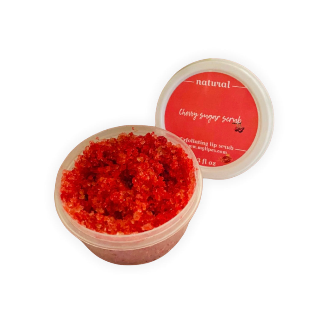 Exfoliating lip scrub