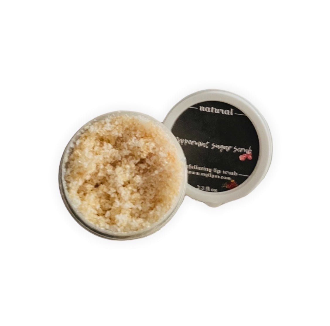 Exfoliating lip scrub